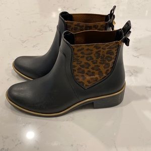 Kate spade Sedgewick leopard Chelsea boots